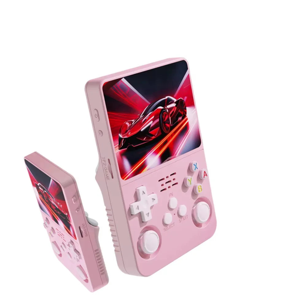 R36S Retro Handheld Game Console 3.5 Inch IPS Screen Open Source System 3500mAh Battery Portable Player Game Pocket Kids Gift