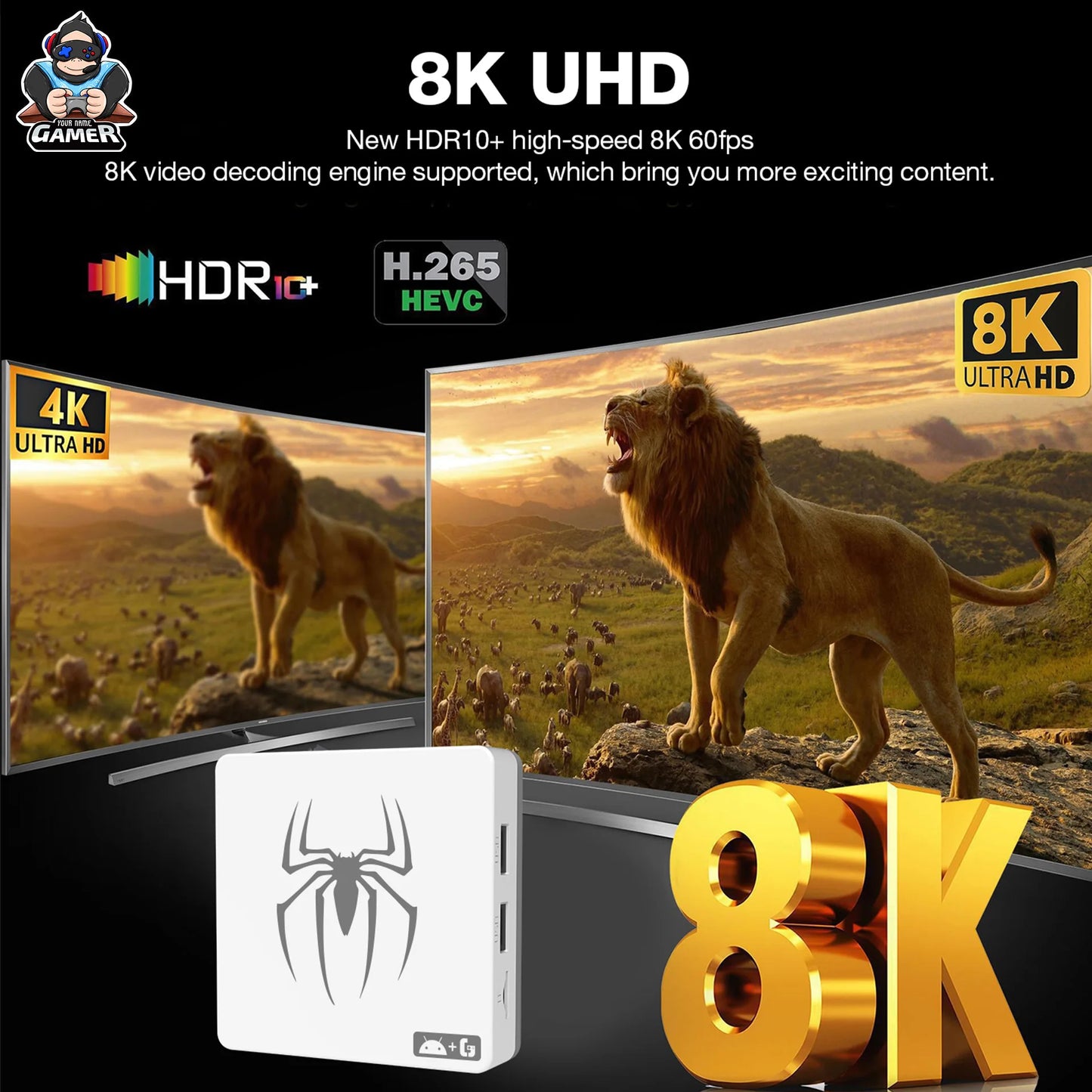2025 G7 8K 3D video game Consoles 64GB 2.4G Wireless controller android 14 Retro classic game console 25000+ games