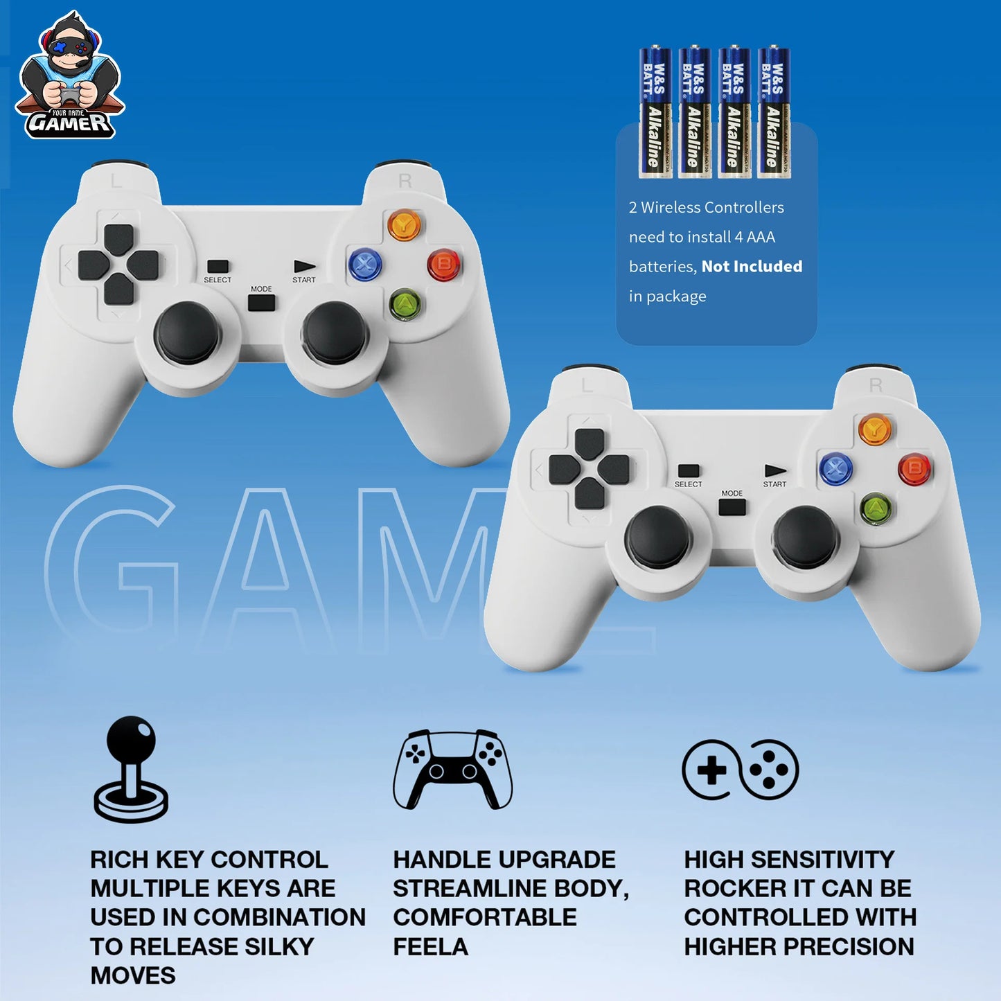 2025 G7 8K 3D video game Consoles 64GB 2.4G Wireless controller android 14 Retro classic game console 25000+ games