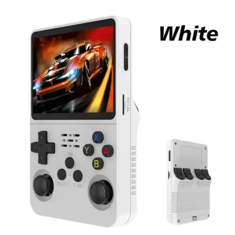 R36S Retro Handheld Game Console 3.5 Inch IPS Screen Open Source System 3500mAh Battery Portable Player Game Pocket Kids Gift