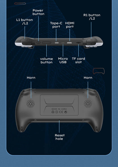 Console Portable Gaming 4.3" - Project X Retro Arcade