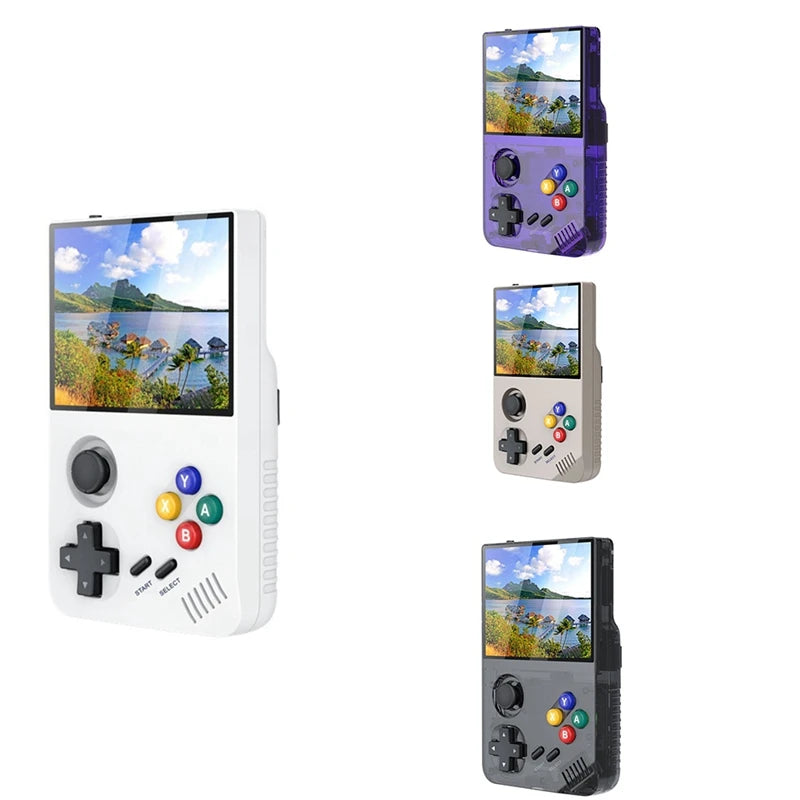 3CGRO-M19 Retro Video Game Console 64G Handheld Classic Nostalgic Arcade Game Console 3D Joystick Up To 25 Simulator For GBA