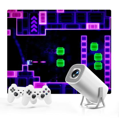 Projecteur Gaming Android 11 - S40MAX 720P avec Manette Sans Fil