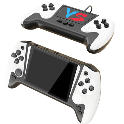 Gaming Console 3.5inch LCD Screen Built-in 500 Games Portable Game Console TV Connect Video Game Console 1200mAh for 2 Players