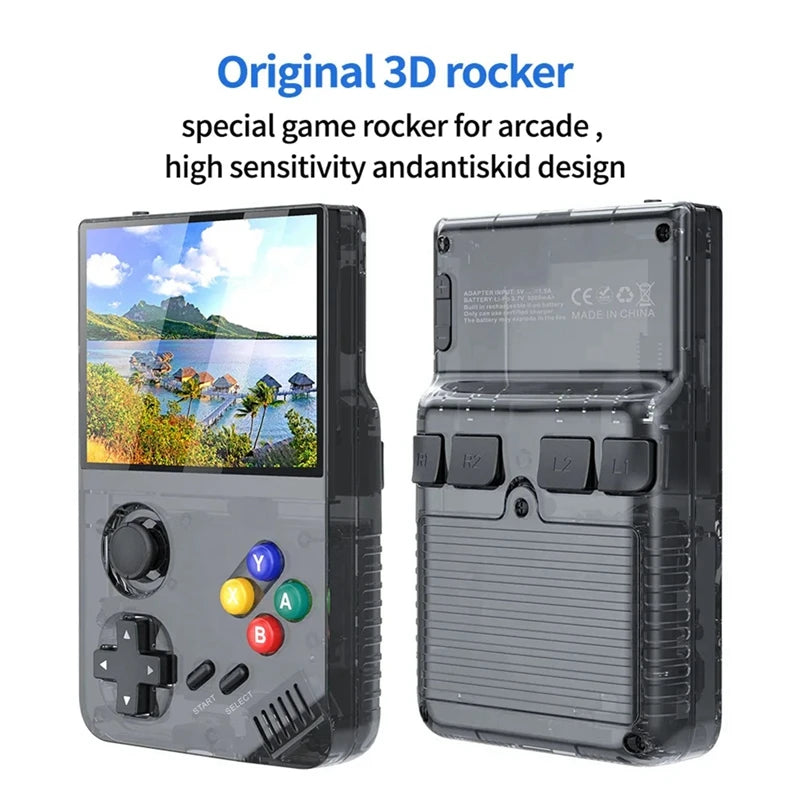 3CGRO-M19 Retro Video Game Console 64G Handheld Classic Nostalgic Arcade Game Console 3D Joystick Up To 25 Simulator For GBA