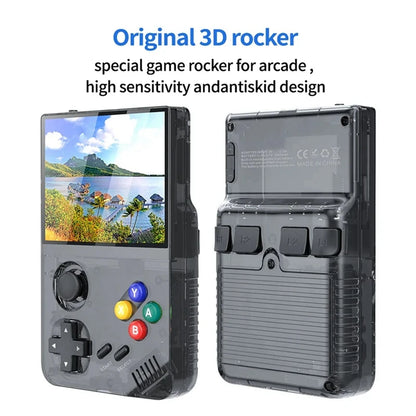 3CGRO-M19 Retro Video Game Console 64G Handheld Classic Nostalgic Arcade Game Console 3D Joystick Up To 25 Simulator For GBA