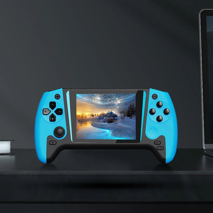 Gaming Console 3.5inch LCD Screen Built-in 500 Games Portable Game Console TV Connect Video Game Console 1200mAh for 2 Players